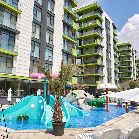 Fancy Apartment In Spa N Pool Beach Resort Mamaia Kültér fotó