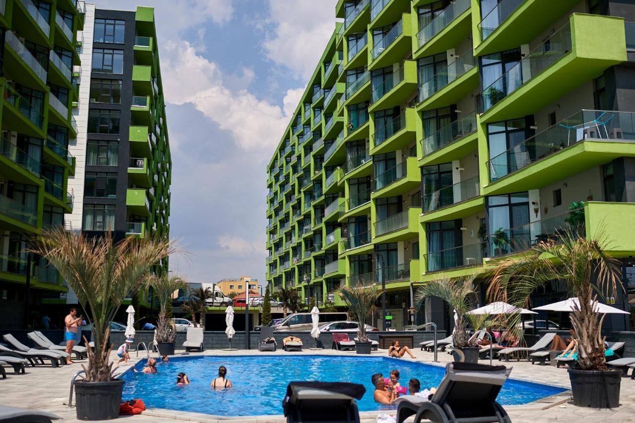 Fancy Apartment In Spa N Pool Beach Resort Mamaia Kültér fotó