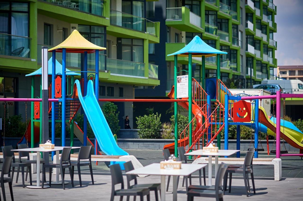 Fancy Apartment In Spa N Pool Beach Resort Mamaia Kültér fotó