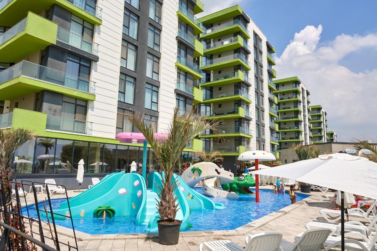 Fancy Apartment In Spa N Pool Beach Resort Mamaia Kültér fotó